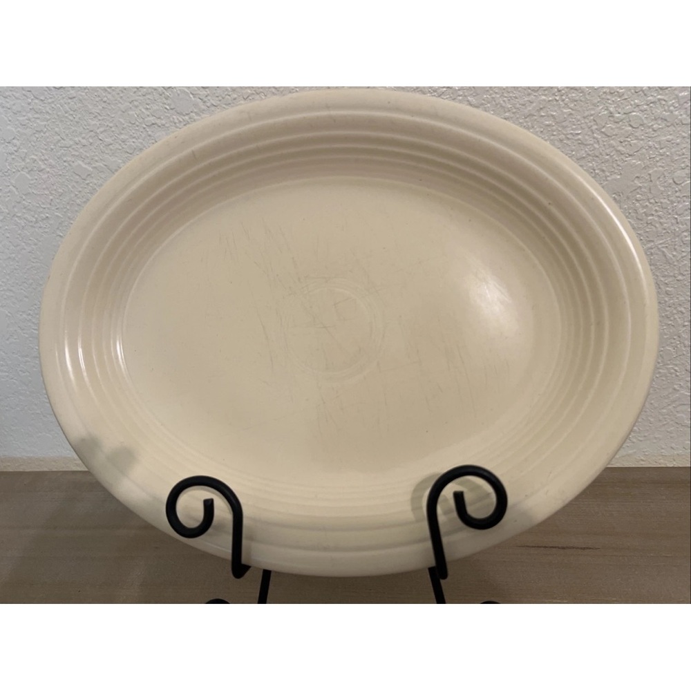 Fiesta Cream Oval Serving Platter